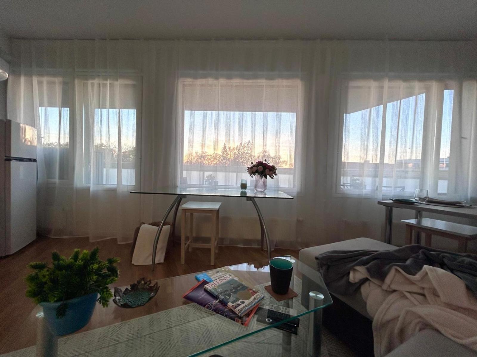 Stella'S Apartment - City Center - Free Secure Parking - Big Sun Terrace - Air Conditioning - Wifi - Tram To The Tallinn Bus Station And Old Town Kültér fotó